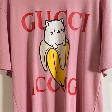 pullover banana gucci|gucci bananya shirts.